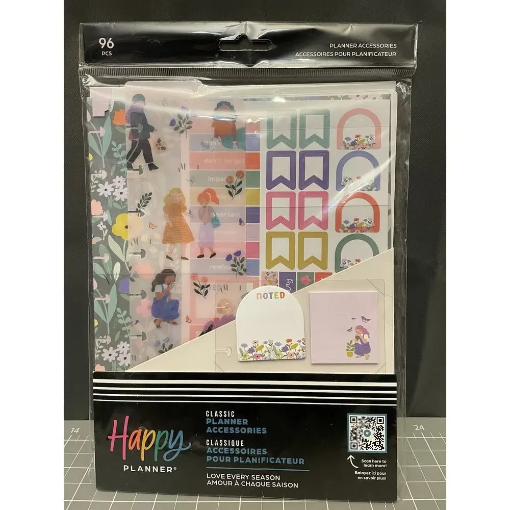 Happy Planner Accessories 9 Disc Classic Pack Love Every Season Squad Girls